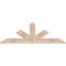 Ekena Millwork Saratoga Smooth Timber Gable Bracket, Douglas Fir, 60"W x 27"H x 1 1/2"D x 5 1/2"F, 11/12 Pitch GBW060X27X0206SAR00SDF - alternate 2